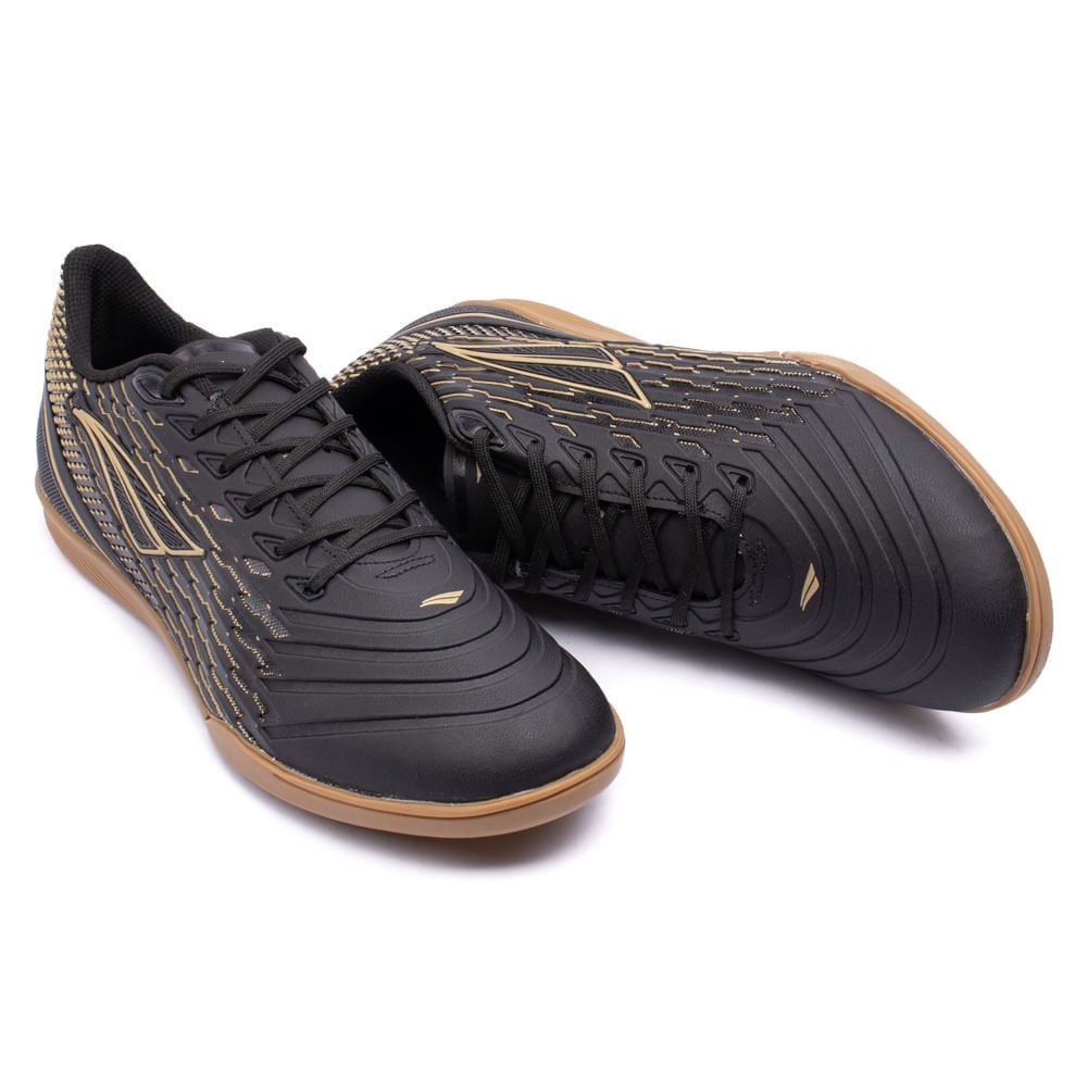 Chuteira Futsal Penalty Garra Y-2 Preto/dourado Preto/Dourado 5