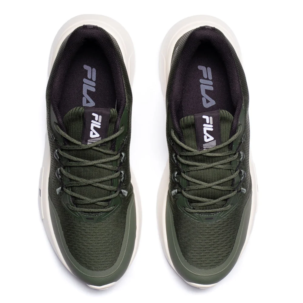 Tênis Masculino Fila Step Verde Escuro/Preto Verde 4