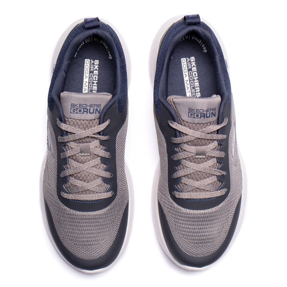 Tênis Masculino Skechers GO Run Lite Azul/cinza Azul/Cinza 4