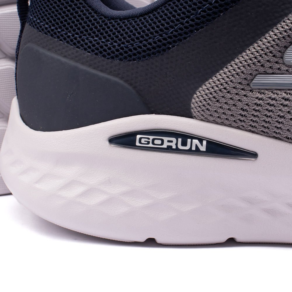 Tênis Masculino Skechers GO Run Lite Azul/cinza Azul/Cinza 7