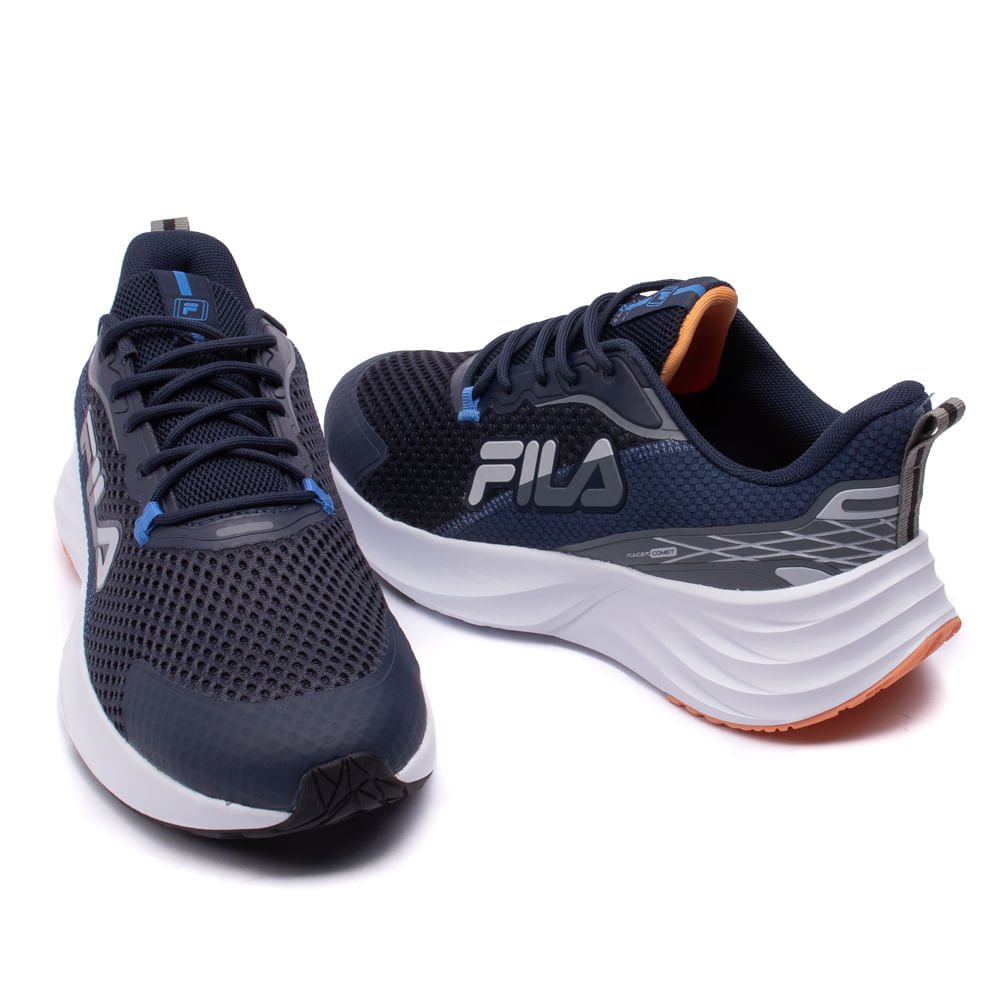 Tênis Masculino Fila Racer Comet Marinho Azul 5