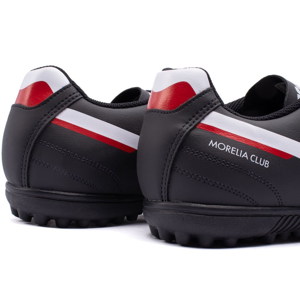 Chuteira Society Mizuno Morelia Club AS Preto/branco Preto/Branco 6