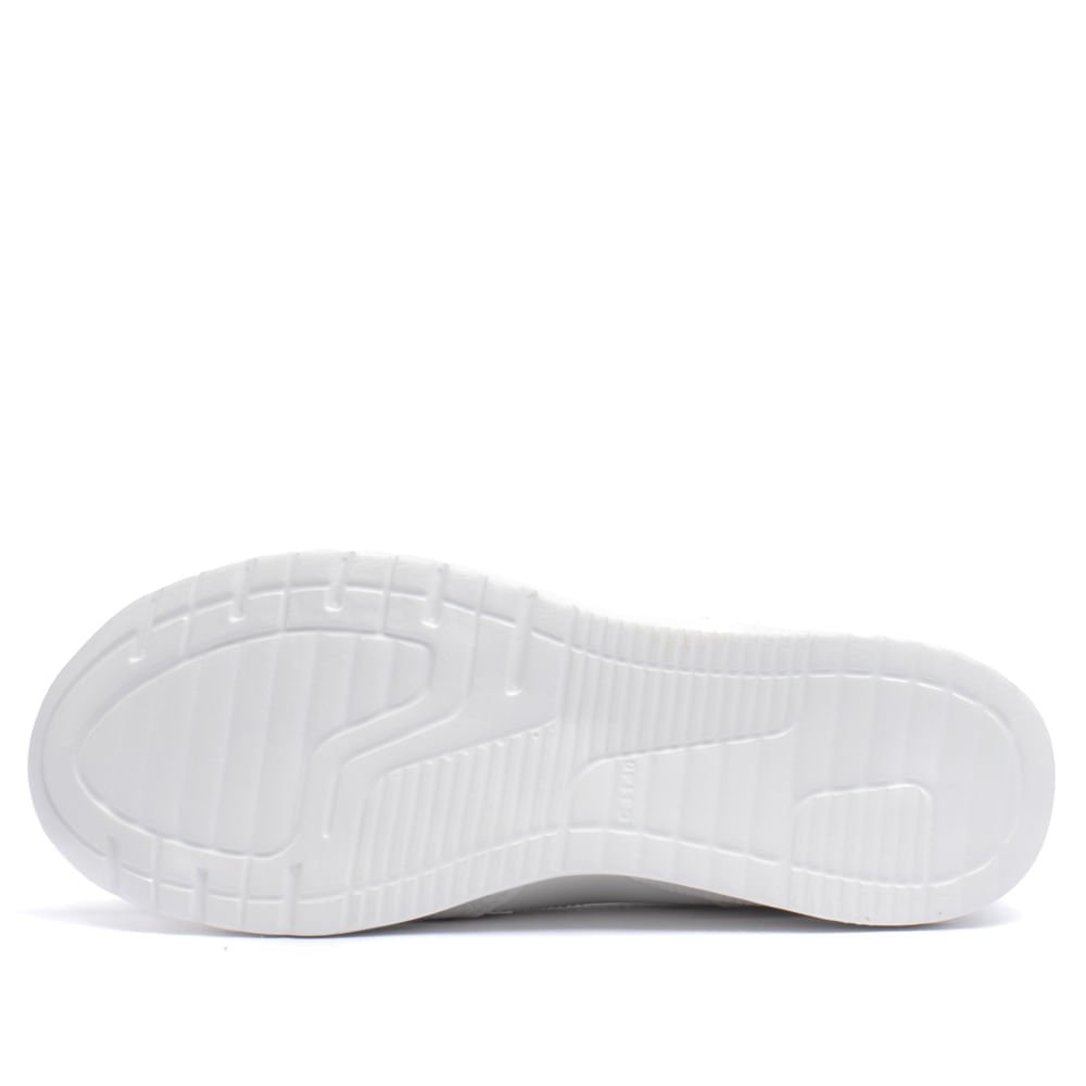 Tênis Feminino Kolosh Calce Fácil com Pedrarias Off White Branco 2