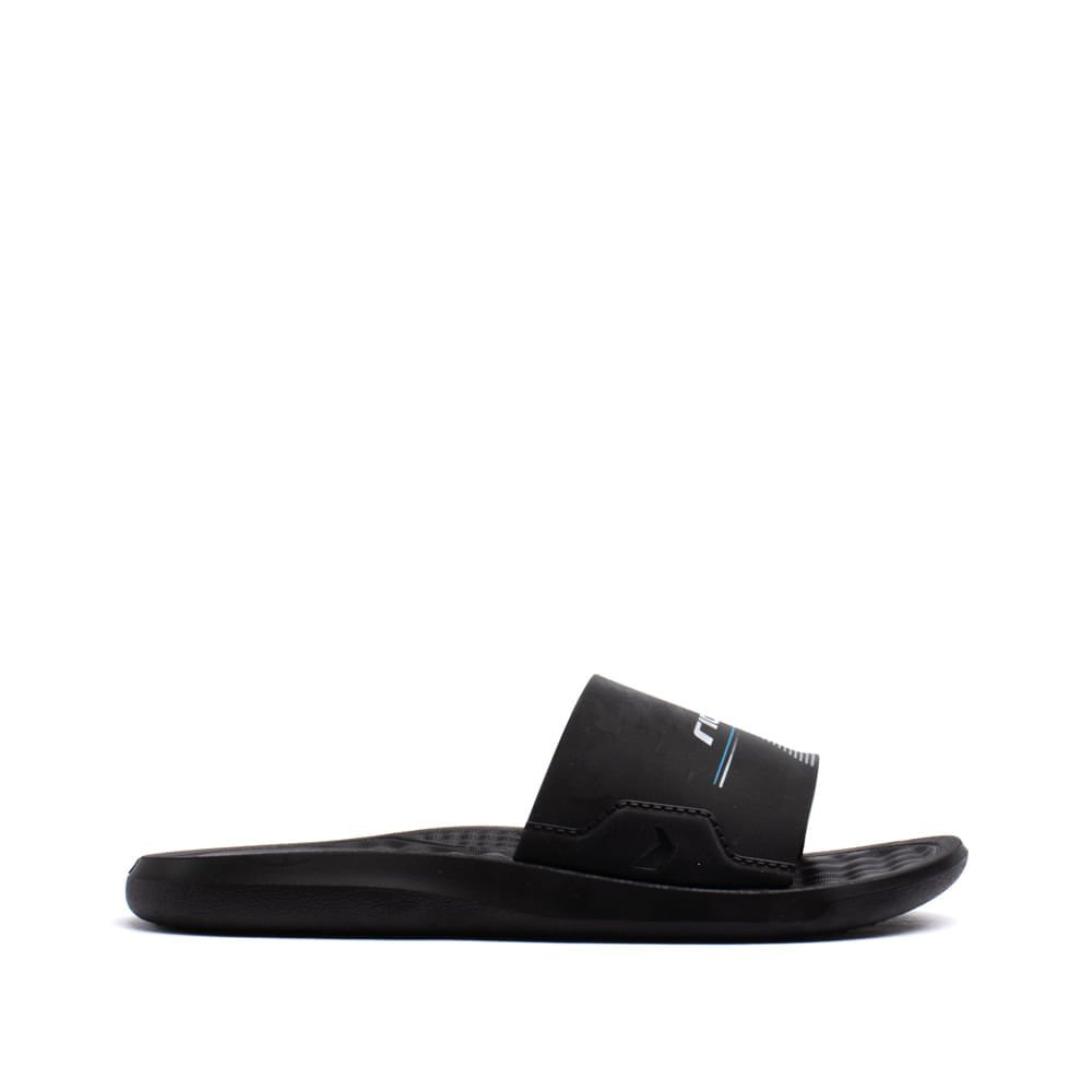 Chinelo Slide Infantil Rider Step Menino Preto Preto 5