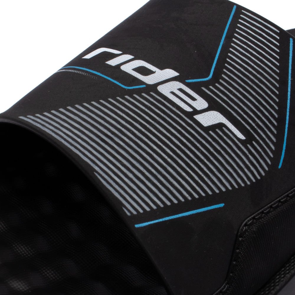 Chinelo Slide Infantil Rider Step Menino Preto Preto 2