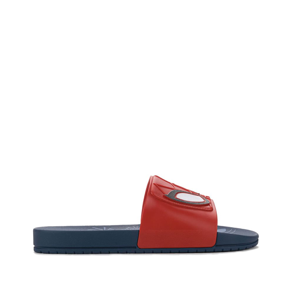 Chinelo Slide Infantil Grendene Homem Aranha View Azul/vermelho Azul/Vermelho 2