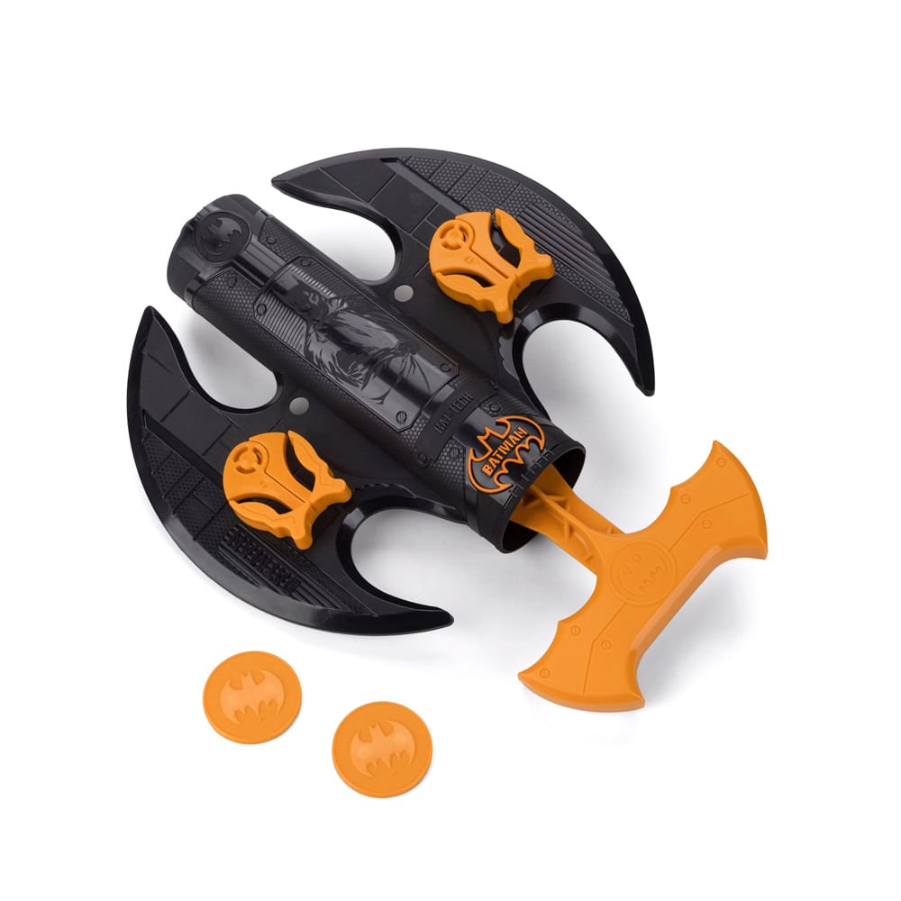 Sandália Infantil Grendene Batman Lançador Preto Preto 6