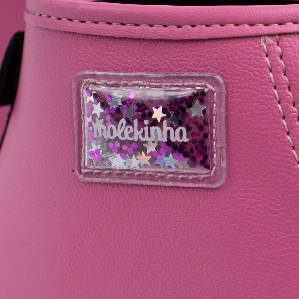 Tênis Infantil Molekinha Cano Médio Rosa Rosa 5