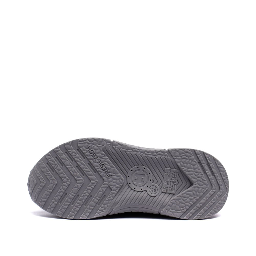 Tênis Infantil Molekinho Tecido Calce Fácil Preto/laranja Preto/Laranja 2