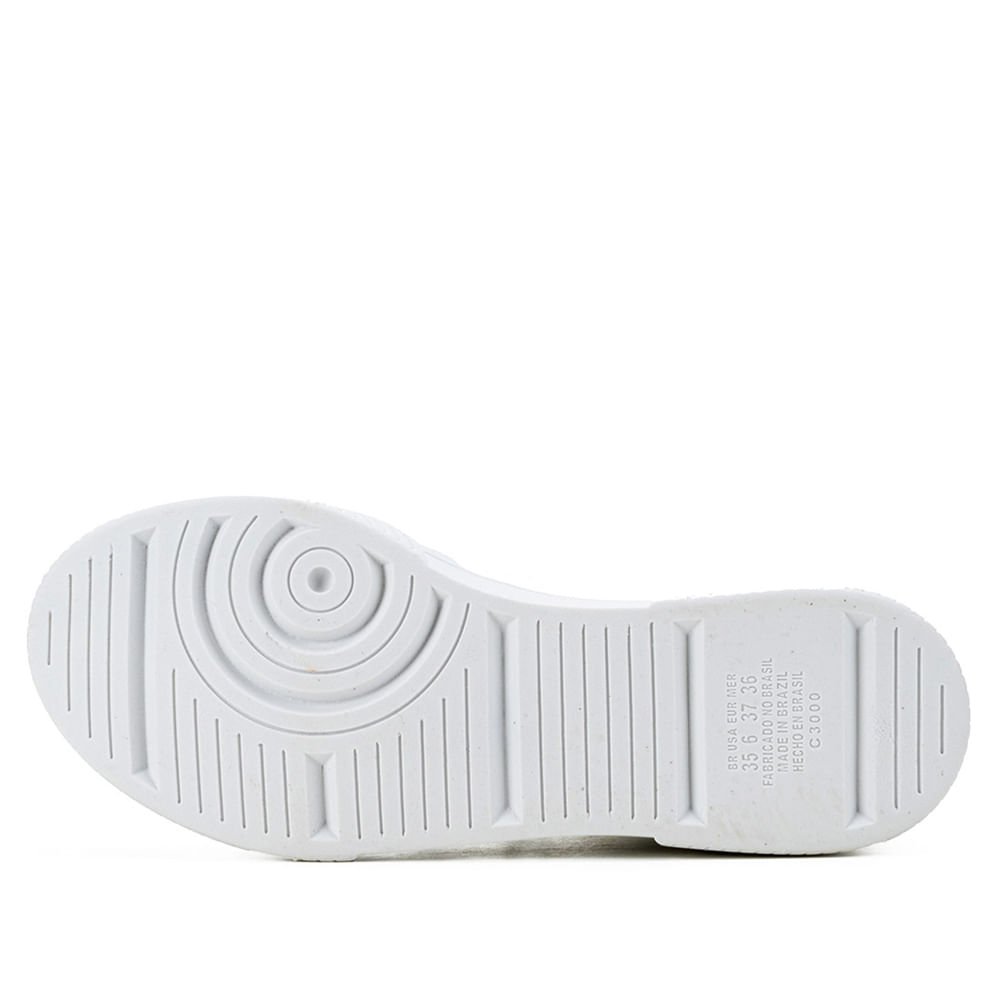 Tênis Feminino Kolosh de Cano Alto Branco Branco 2