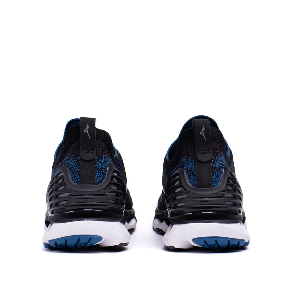 Tênis Masculino Mizuno Wave Endeavor 2 Cinza Escuro/azul Cinza Escuro 3
