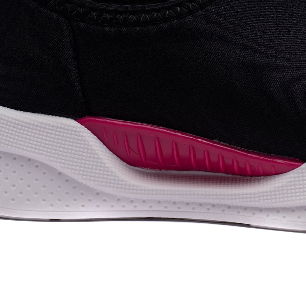 Tênis Infantil Molekinha Slip On Tecido Preto Preto 5