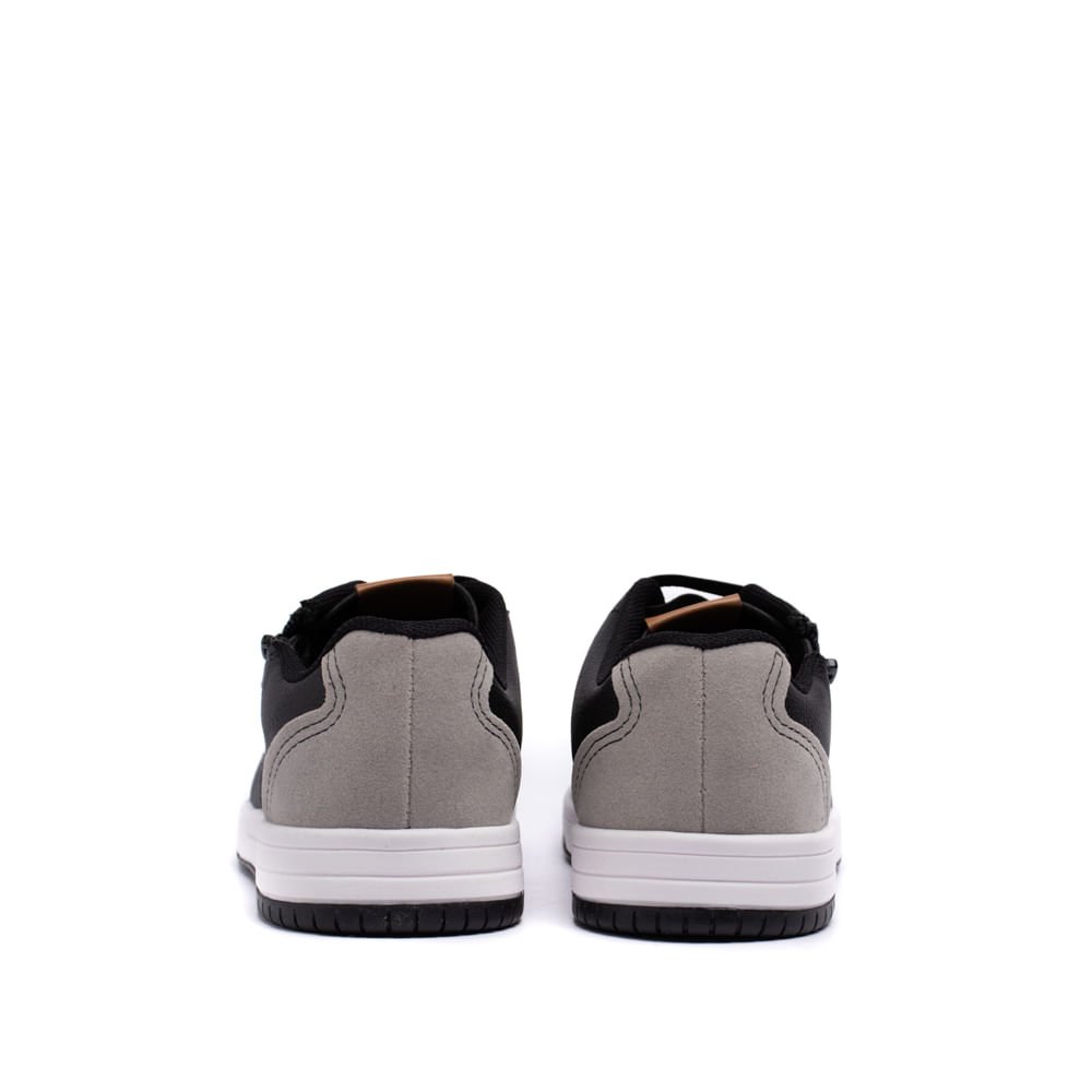 Tênis Infantil Molekinho com Zíper Lateral Preto Preto 3