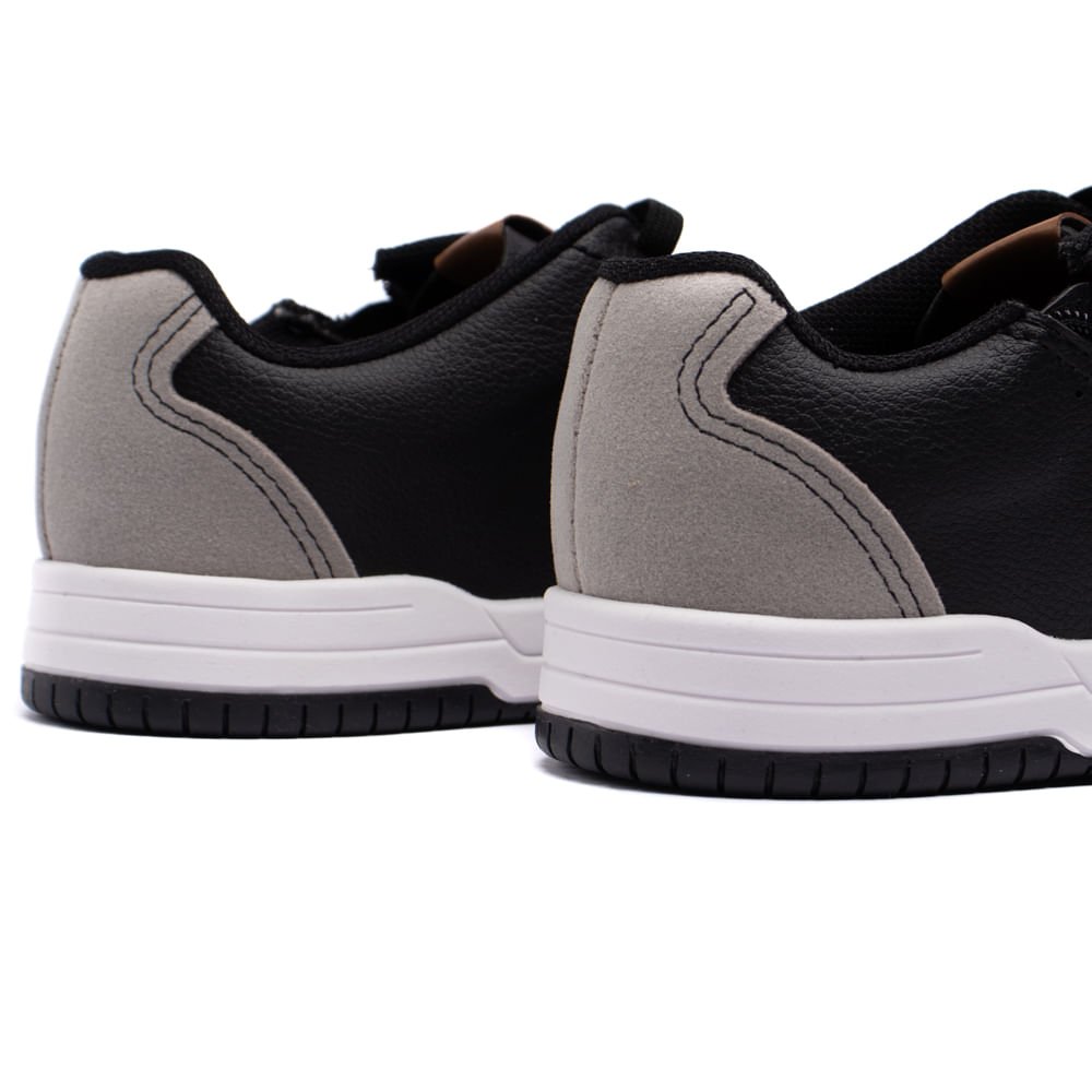 Tênis Infantil Molekinho com Zíper Lateral Preto Preto 5