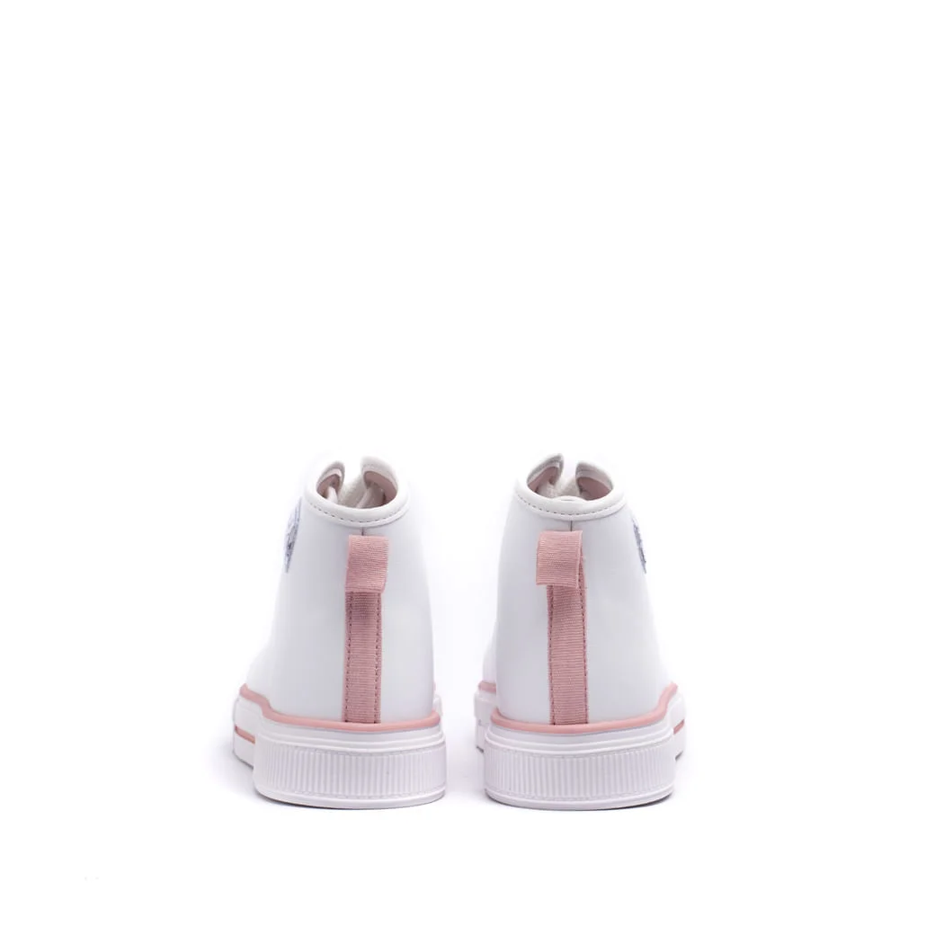 Tênis Infantil Molekinha Cano Médio Branco Branco 3