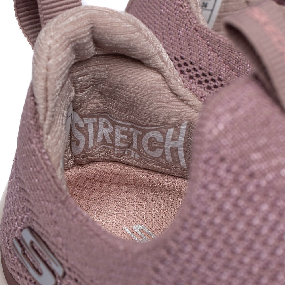 Tênis Feminino Skechers Arch Fit New Beauty Rosa Antigo Rosa 6
