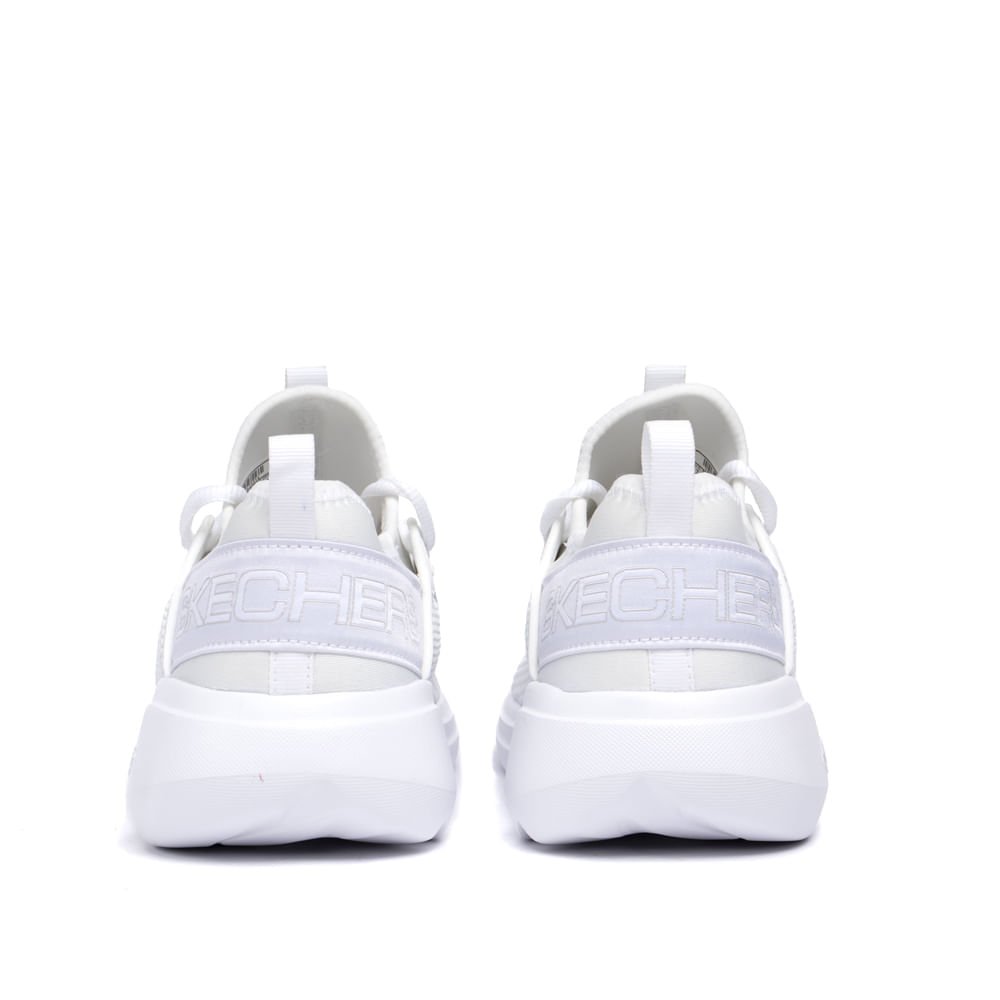 Tênis Feminino Skechers GO Run Fast Valor Branco Branco 3