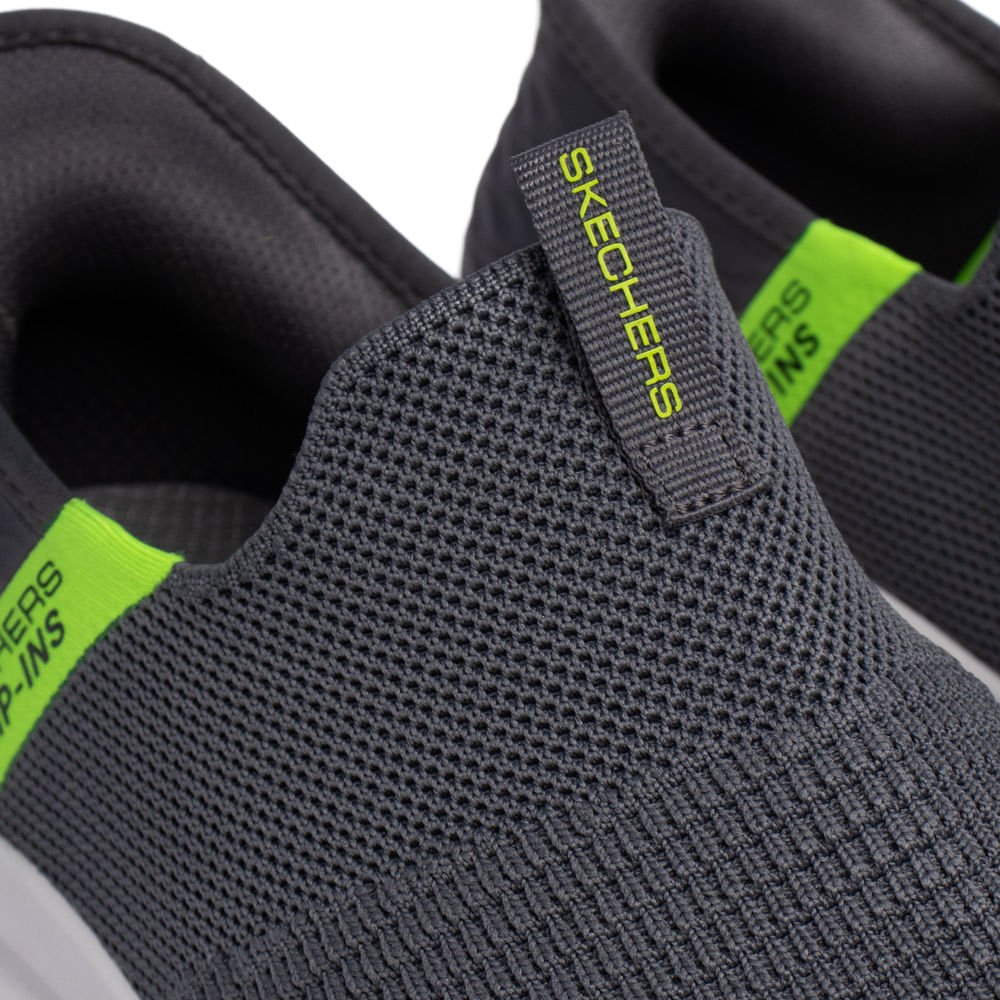 Tênis Masculino Skechers Ultra Flex 3.0 Viewpoint Cinza/verde Cinza/Verde 5