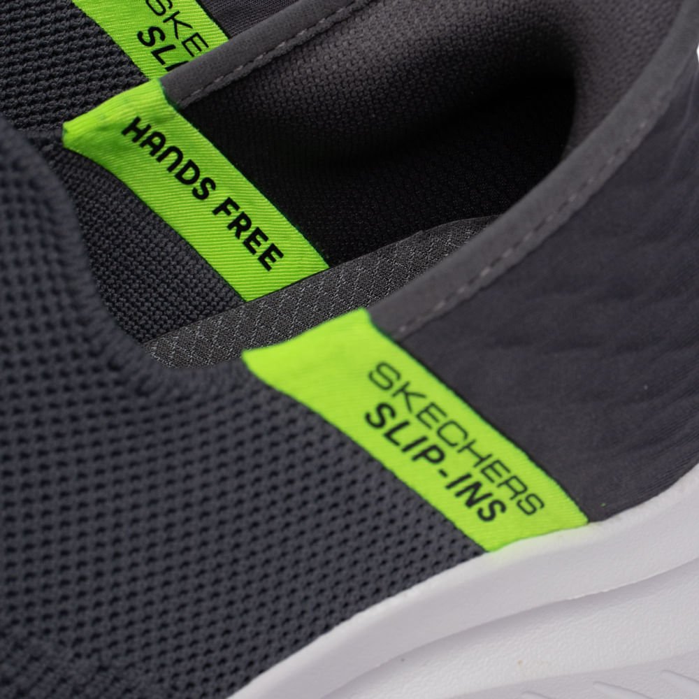 Tênis Masculino Skechers Ultra Flex 3.0 Viewpoint Cinza/verde Cinza/Verde 6