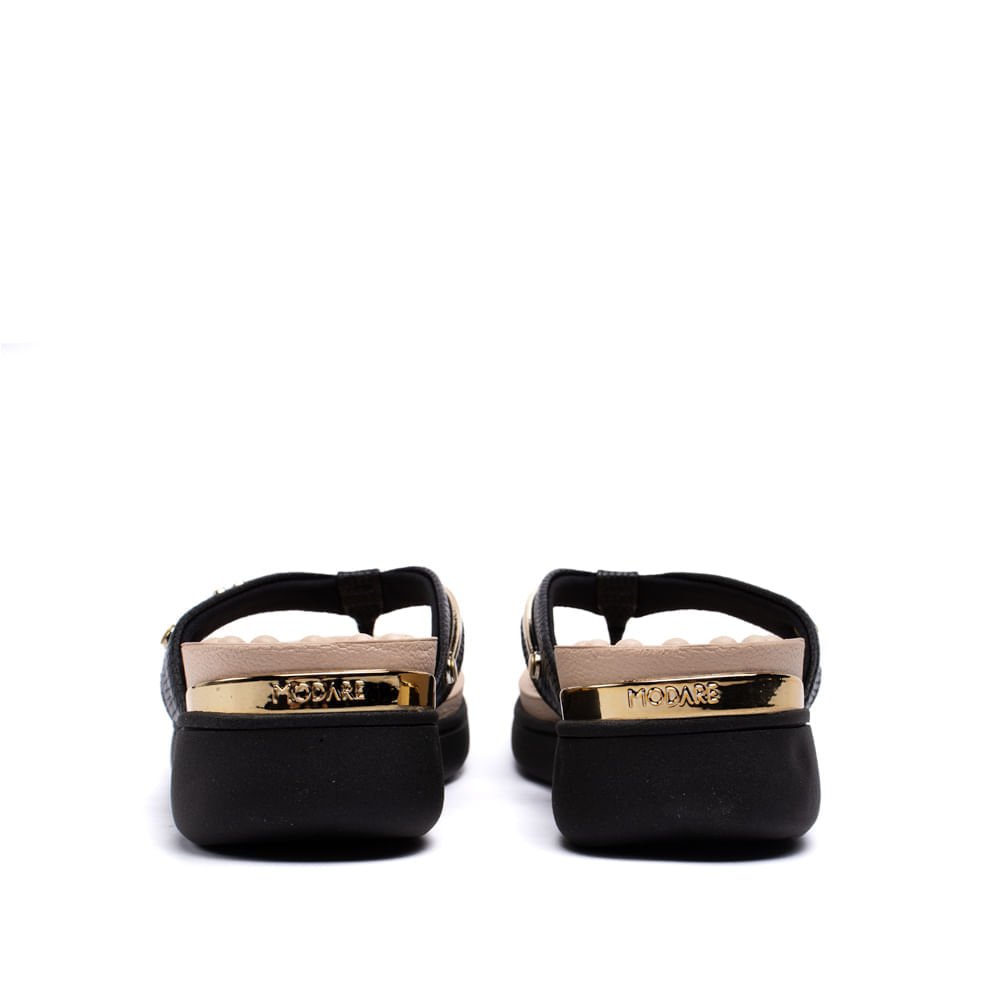 Tamanco Feminino Modare Anabela Preto Preto 3