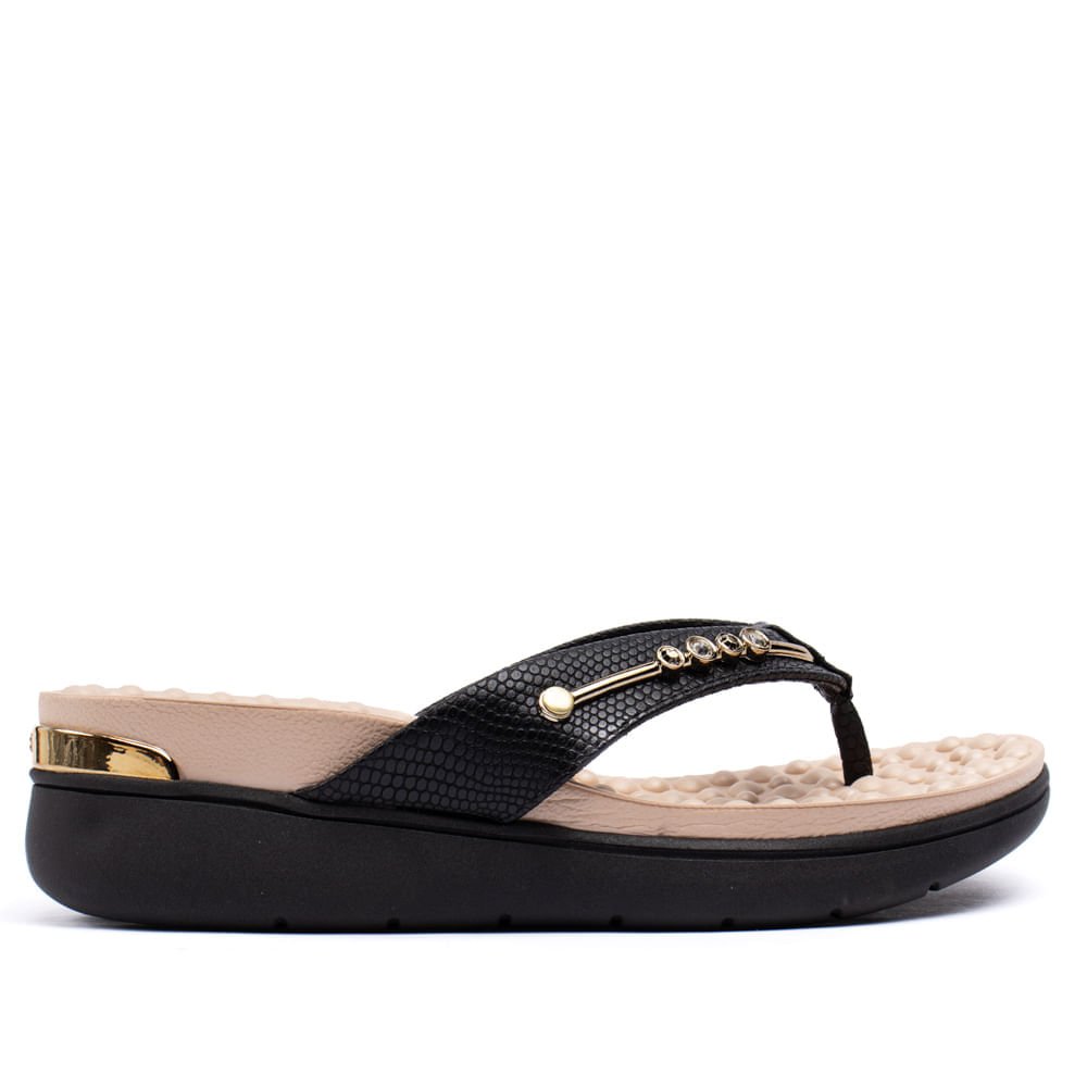 Tamanco Feminino Modare Anabela Preto