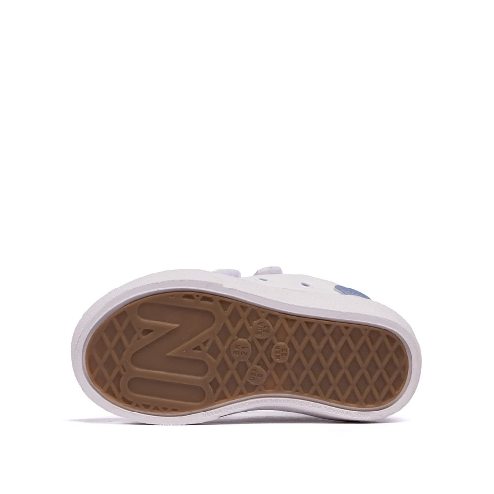Tênis Infantil Klin Baby Freestyle Branco/azul Branco/Azul 2