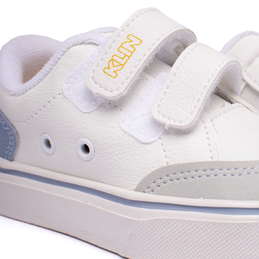 Tênis Infantil Klin Baby Freestyle Branco/azul Branco/Azul 5