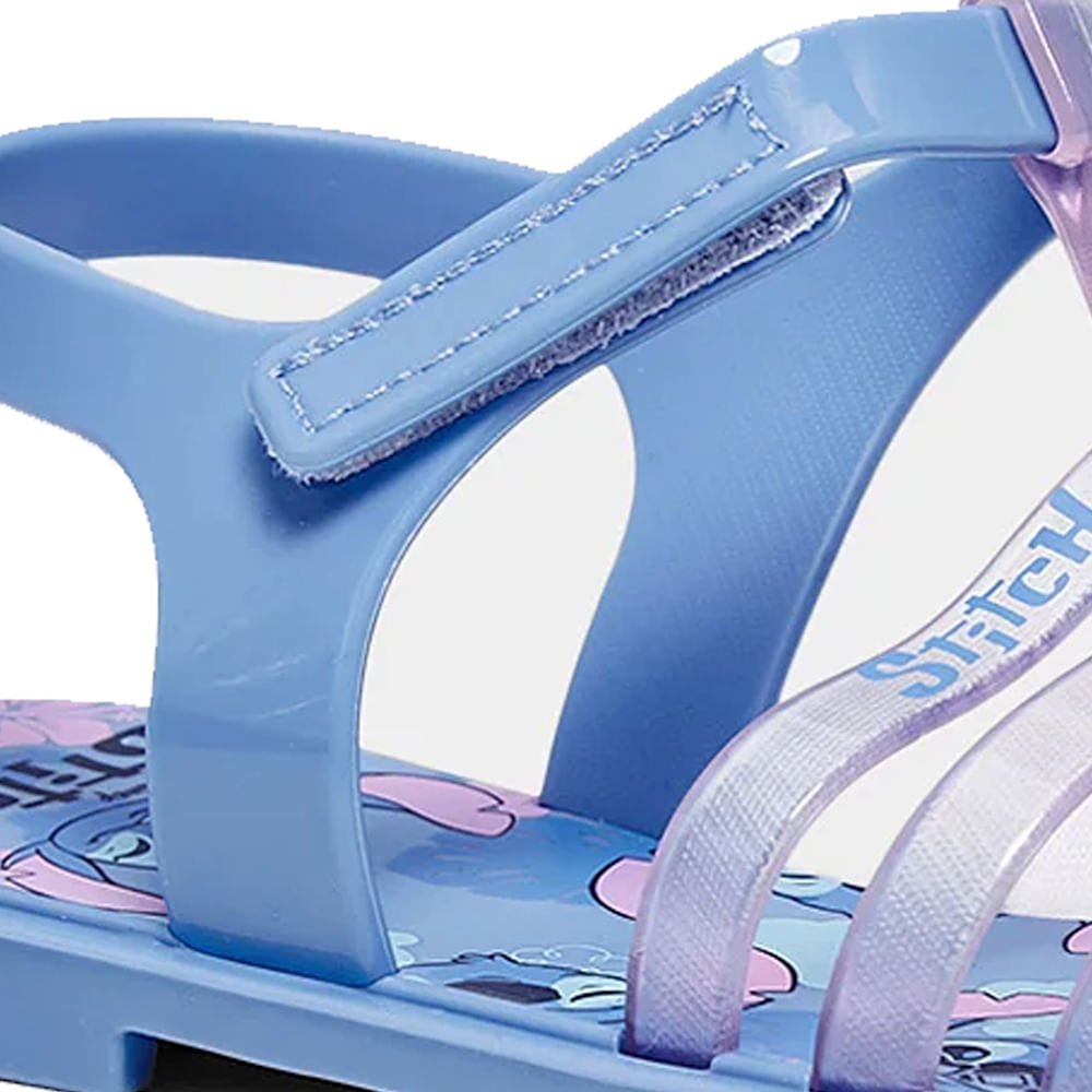 Sandália Infantil Grendene com Stitch Clutch Bag Azul Azul 5
