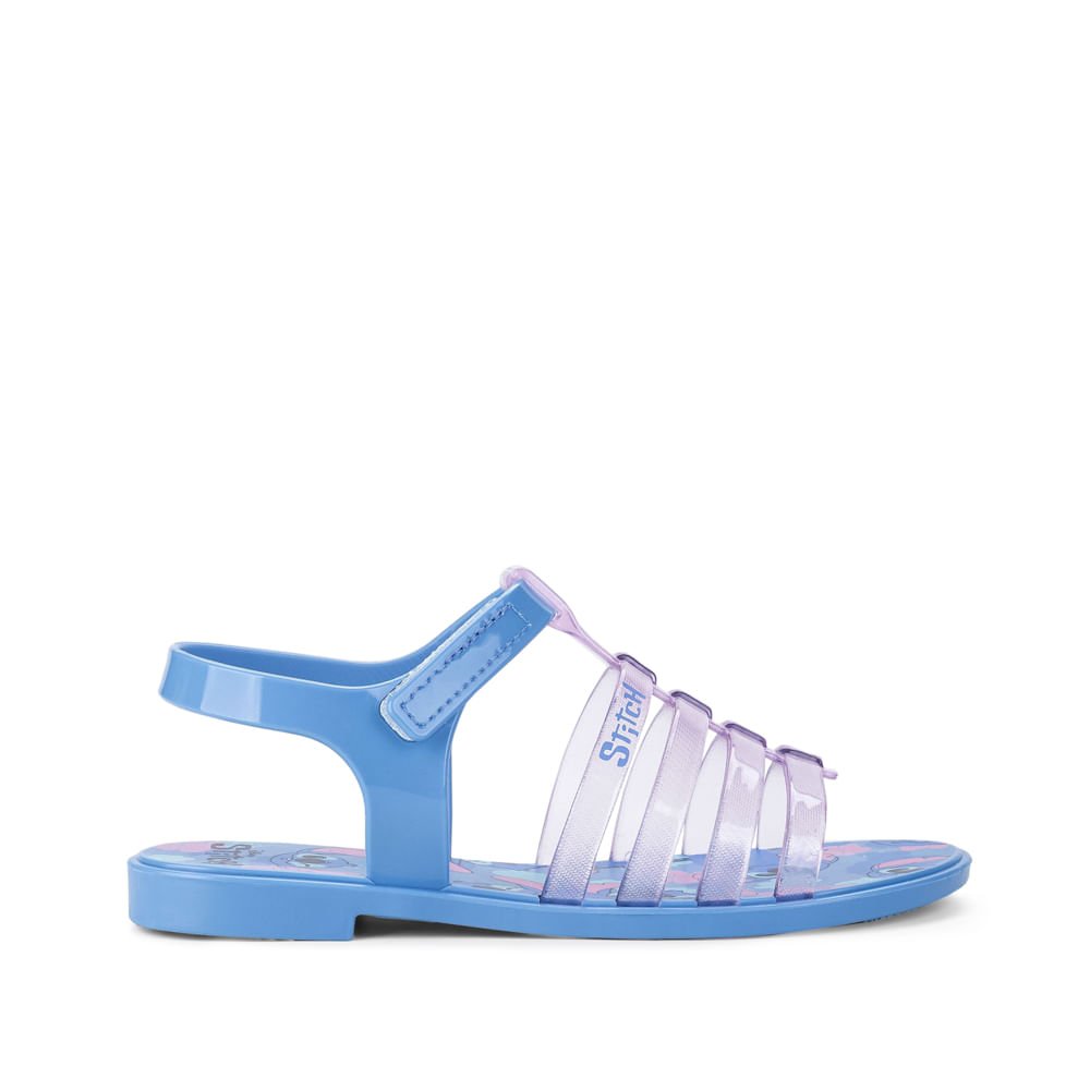 Sandália Infantil Grendene com Stitch Clutch Bag Azul Azul 2