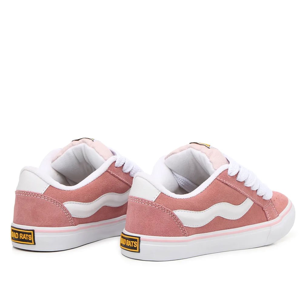 Tênis Feminino Mad Rats Bulky Classic 90 Rosa/branco Rosa/Branco 3