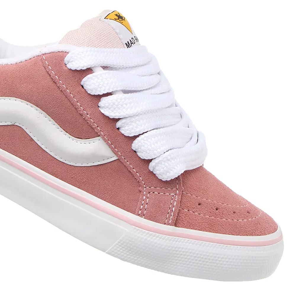 Tênis Feminino Mad Rats Bulky Classic 90 Rosa/branco Rosa/Branco 5