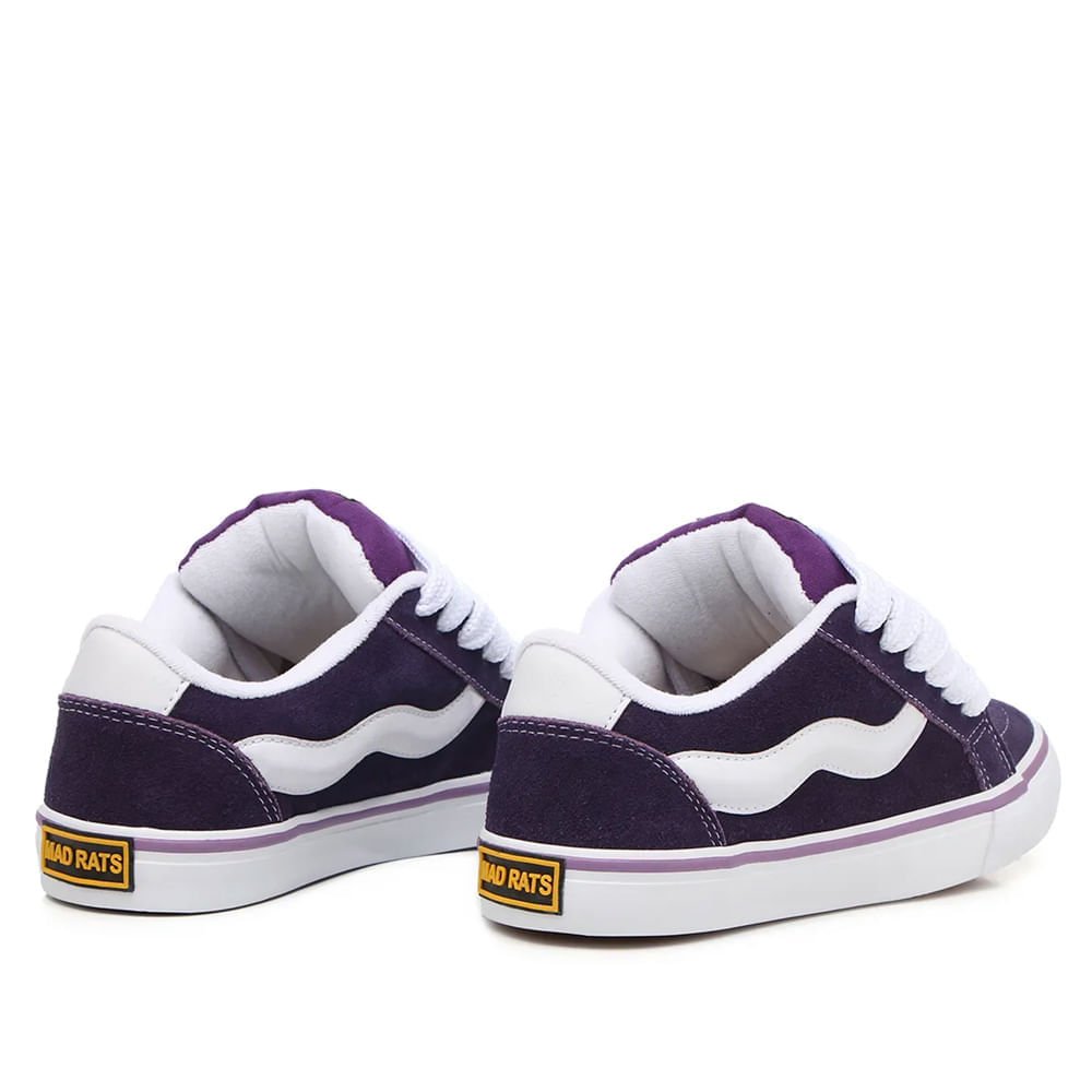 Tênis Feminino Mad Rats Bulky Classic 90 Roxo/branco Roxo 3