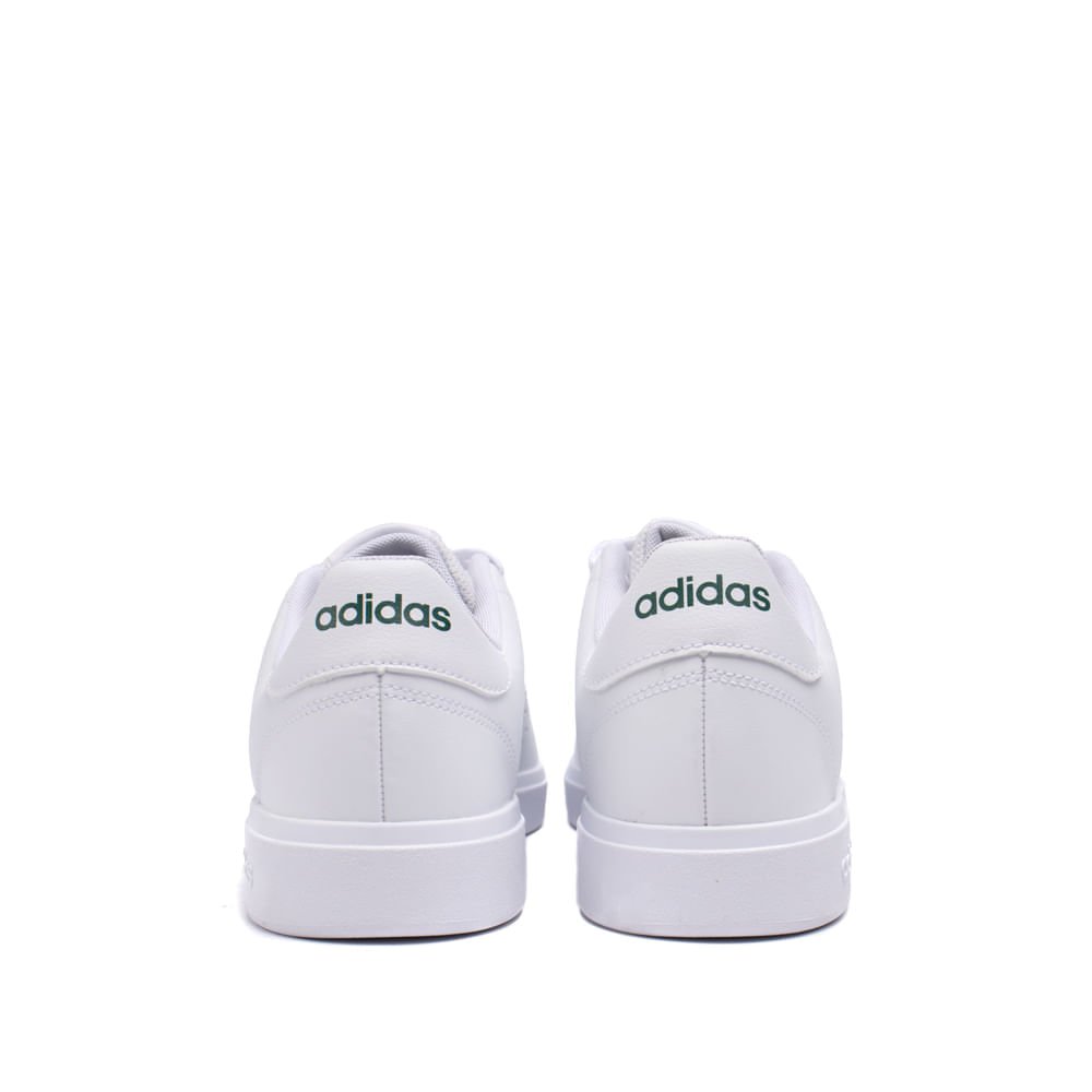 Tênis Masculino Adidas Advantage Base 2.0 Branco Branco 3