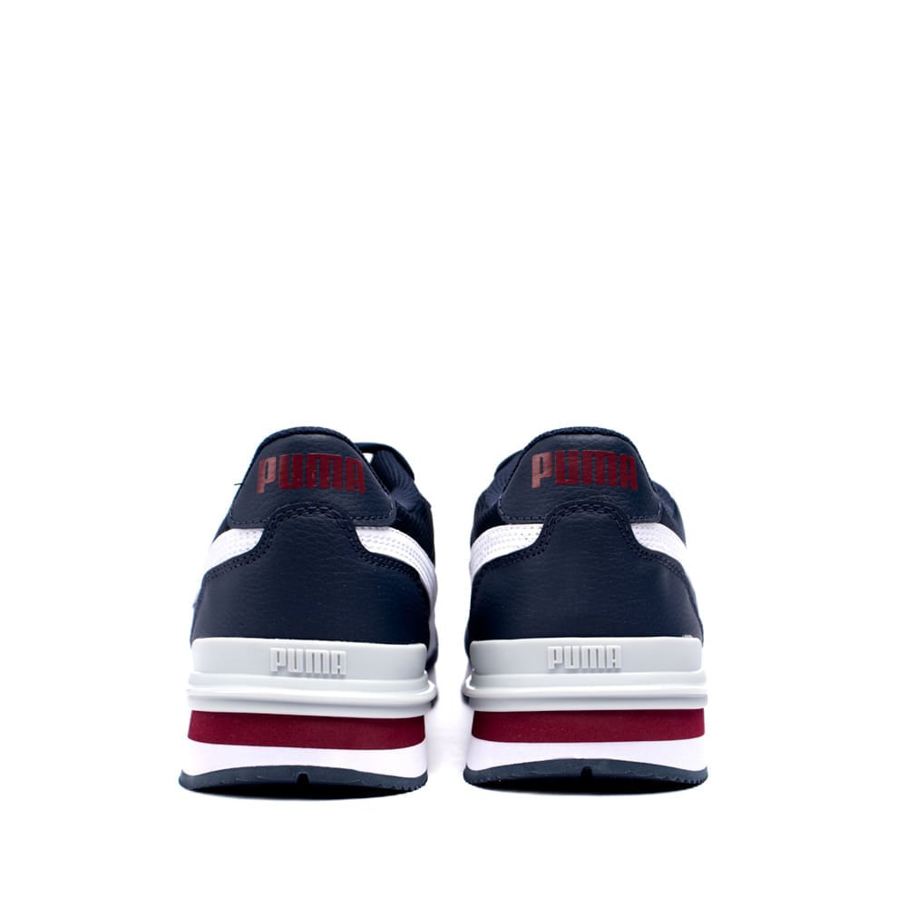 Tênis Masculino Puma ST Runner V4 Mesh Marinho Azul 3