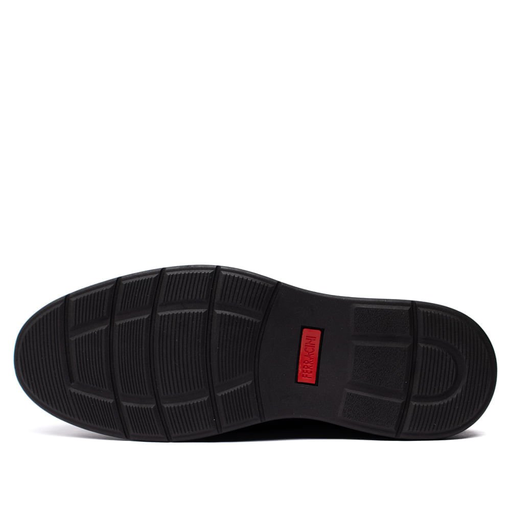 Sapato Masculino Ferracini Kingston Couro Preto Preto 2