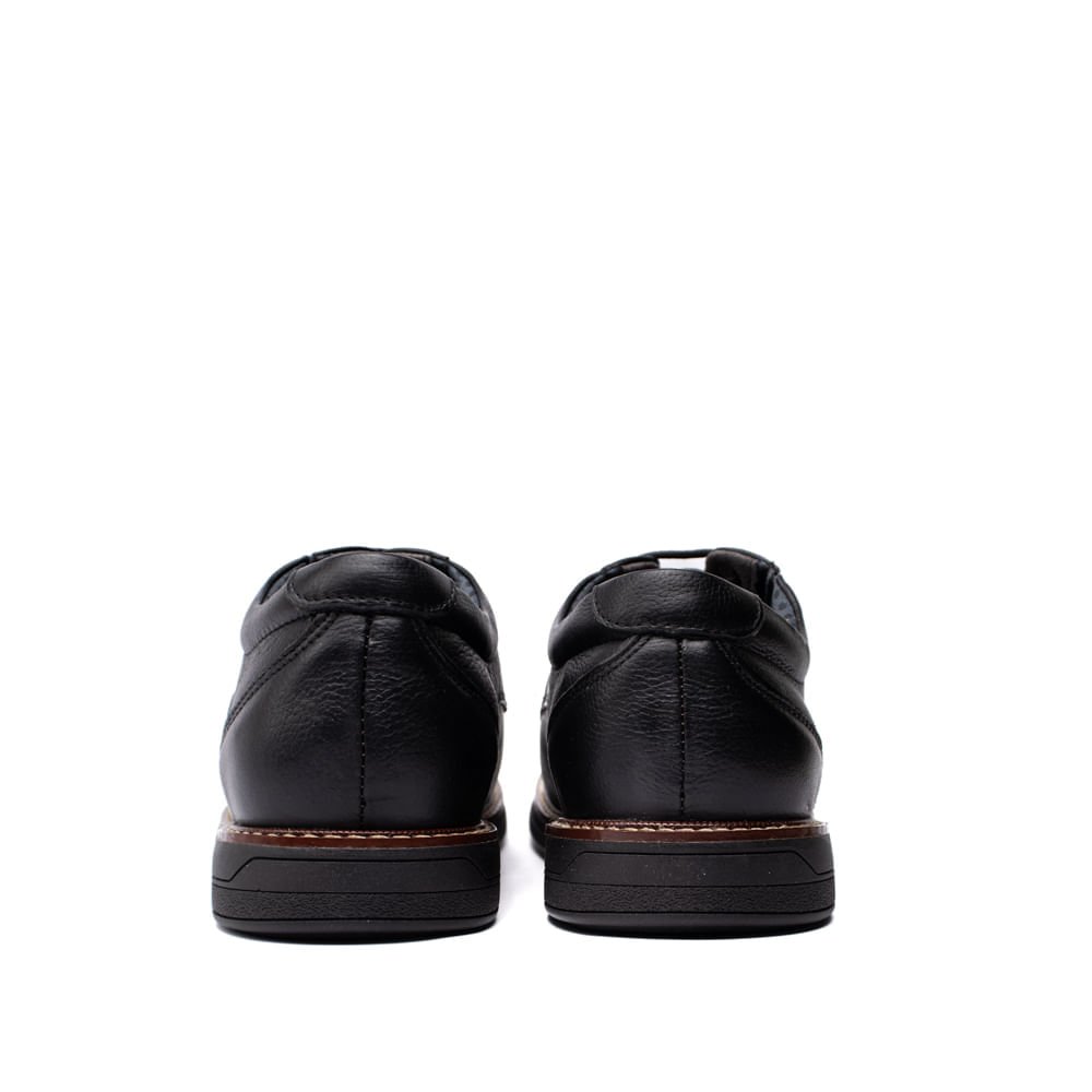 Sapato Masculino Ferracini Kingston Couro Preto Preto 3