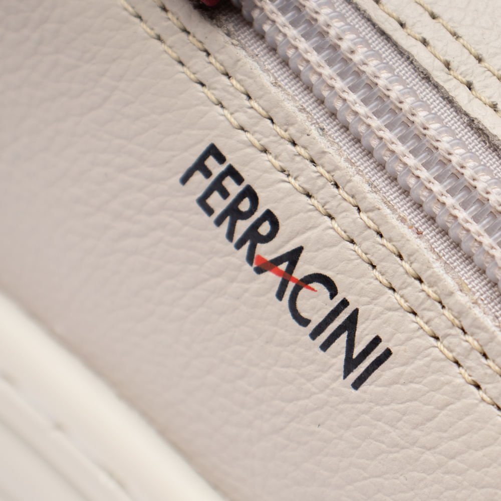 Sapatênis Masculino Ferracini Vox com Zíper Cinza Claro Cinza 7