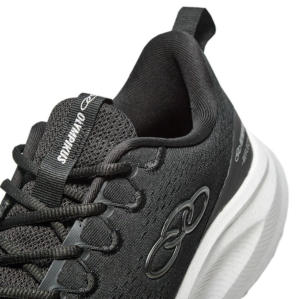 Tênis Masculino Olympikus Reflect Preto Preto 5