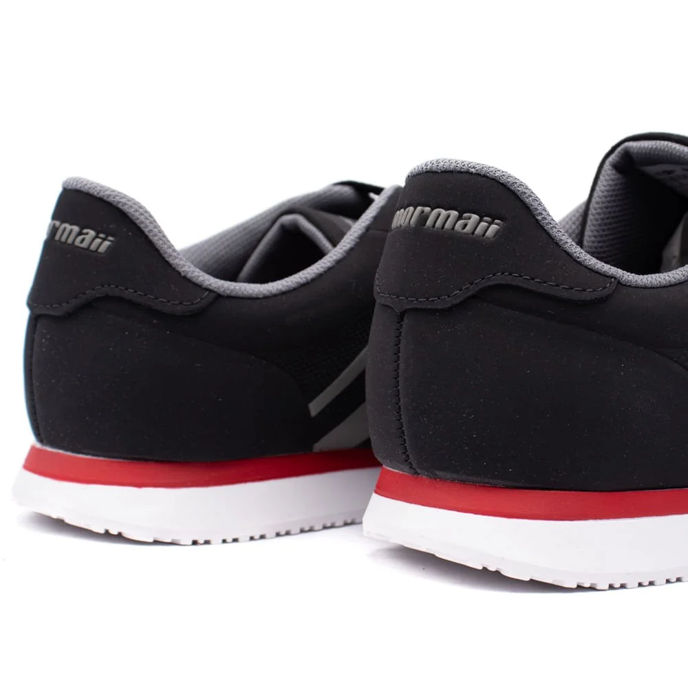 Tênis Masculino Mormaii Urban Jogger Preto/cinza Preto/Cinza 5