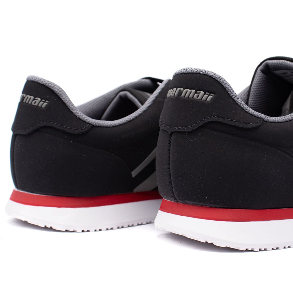 Tênis Masculino Mormaii Urban Jogger Preto/cinza Preto/Cinza 5