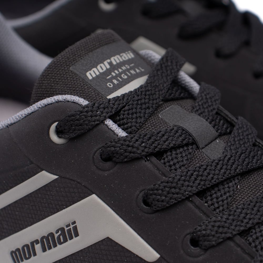 Tênis Masculino Mormaii Urban Jogger Preto/cinza Preto/Cinza 7