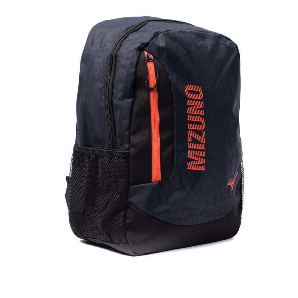 Mochila Unissex Mizuno Champion New Azul/Coral Azul/Laranja 3