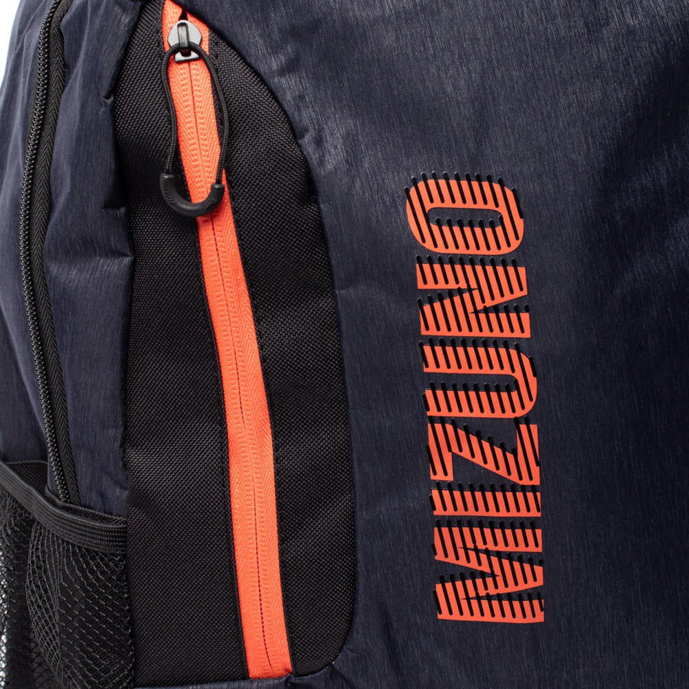 Mochila Unissex Mizuno Champion New Azul/Coral Azul/Laranja 5