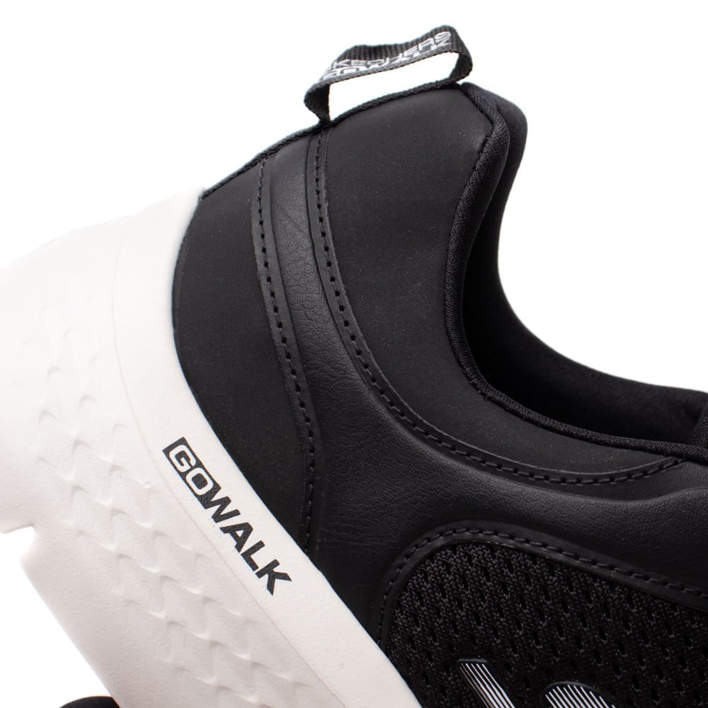 Tênis Masculino Skechers Go Walk Flex Independent Preto Preto 6
