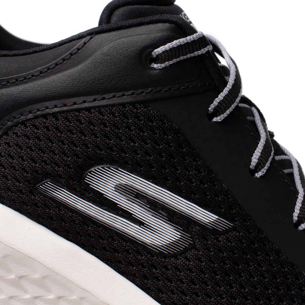 Tênis Masculino Skechers Go Walk Flex Independent Preto Preto 7