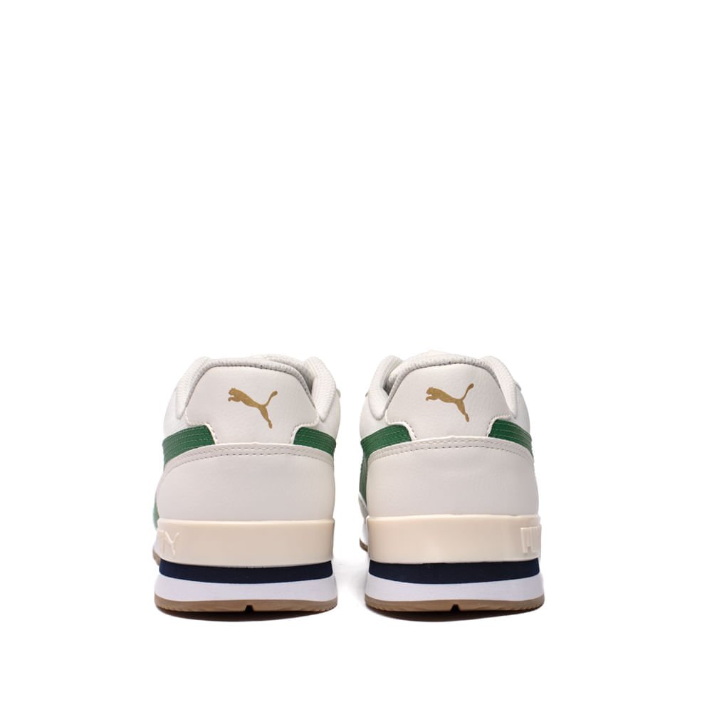 Tênis Masculino Puma ST Runner V2 Branco/verde Branco/Verde 3