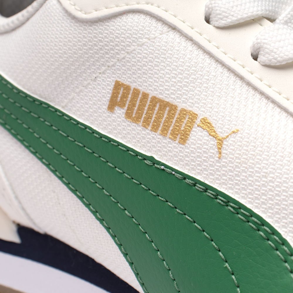Tênis Masculino Puma ST Runner V2 Branco/verde Branco/Verde 6