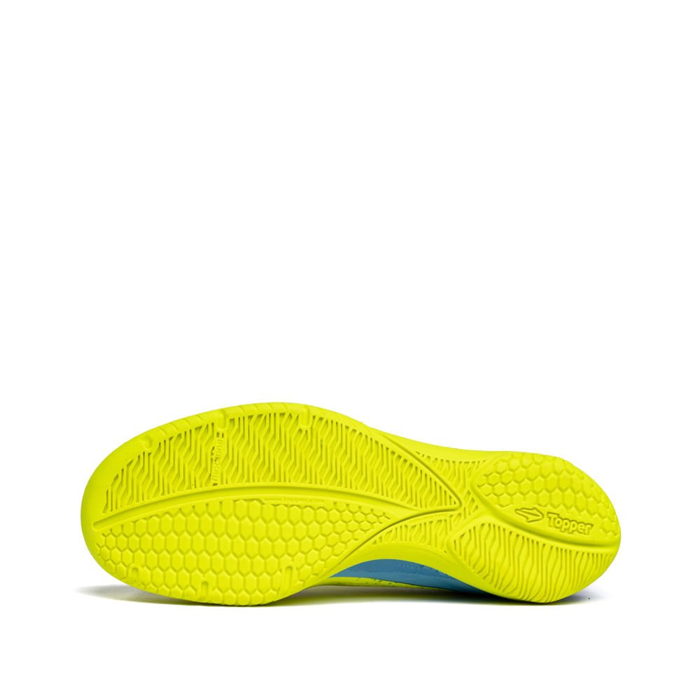 Chuteira Futsal Topper Provoke II Amarelo/azul Amarelo/Azul 2