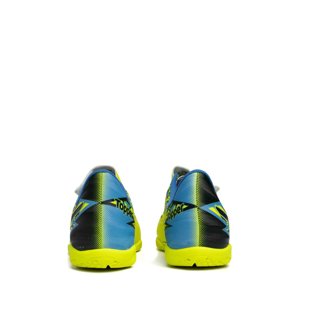 Chuteira Futsal Topper Provoke II Amarelo/azul Amarelo/Azul 3