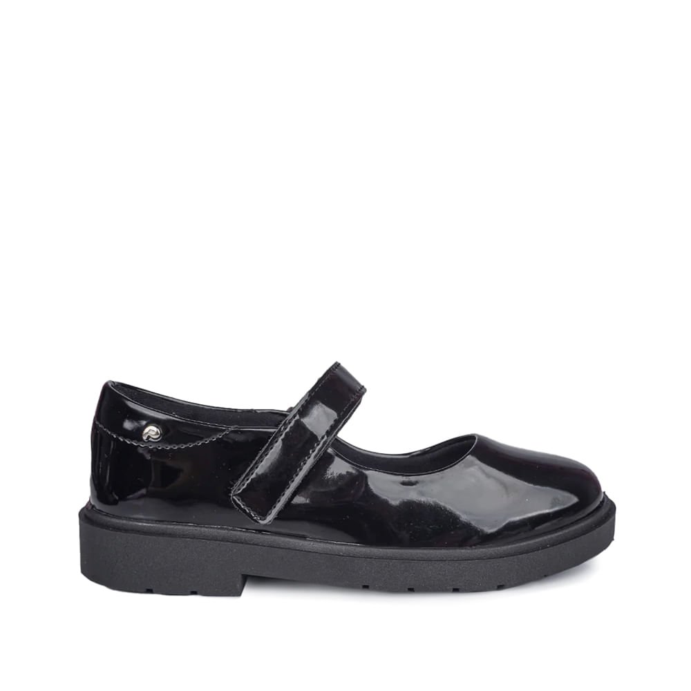 Sapato Infantil Pampili Boneca Tifany Verniz Preto